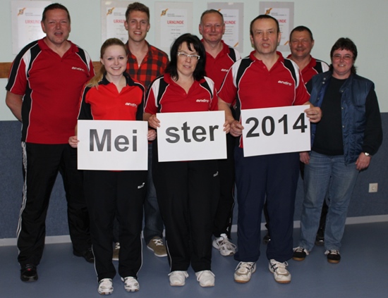 Meistermannschaft Herren 2 2014