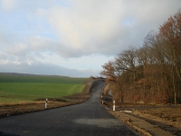 Flurneuordnung - Entstehung Straße Windischbuch 2006-2007