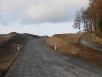 Flurneuordnung - Entstehung Straße Windischbuch 2006-2007