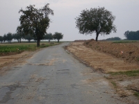 Flurneuordnung - Entstehung Straße Windischbuch 2006-2007