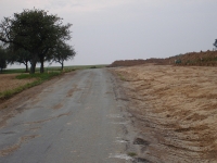 Flurneuordnung - Entstehung Straße Windischbuch 2006-2007