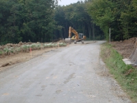 Flurneuordnung - Entstehung Straße Windischbuch 2006-2007
