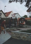 Dorfplatz - Entstehung