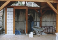 Dorfplatz - Entstehung