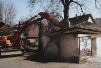 Dorfplatz - Entstehung