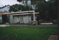 Dorfplatz - Entstehung