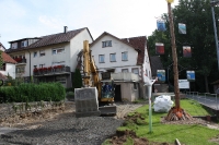  Dorfplatz - Veränderung 2009