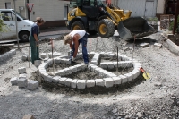  Dorfplatz - Veränderung 2009