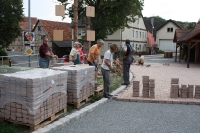  Dorfplatz - Veränderung 2009