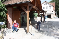  Dorfplatz - Veränderung 2009