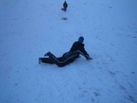 Schlittenfahren 2005